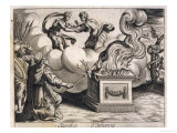 Agamemnon is About to Sacrifice His Daughter So the Greek Fleet Can Get Under Way to Troy Giclee Print by Briout 