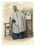 Saint Vincent de Paul French Priest Lámina giclée por Geille Saint Vincent de Paul French Priest Lámina giclée por Geille