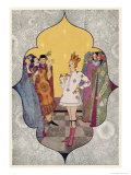 The Royal Tailors Admire Their Craftsmanship reproduction procédé giclée par Harry Clarke