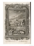 The Dog is Turned to His Own Vomit Again Giclee Print by I.a. Fridrich