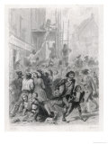La Guerre Des Farines When Grain Crops are Hit by Disease It Leads to a Bread Shortage Giclee Print by Audibran 