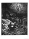 Leviathan Reproduction procédé giclée par Gustave Doré