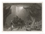 Women Working Down a Northumbrian Mine Giclee Print by F. Der Verleger