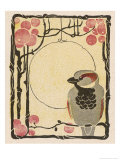 Decorative Bird on the Bough of a Fruit Tree Impressão giclée por Ludwig Hohlwein Decorative Bird on the Bough of a Fruit Tree Impressão giclée por Ludwig Hohlwein