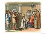 Baptism of Guthorm Giclee Print by James Doyle