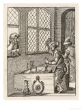Coining in Germany Giclee Print by Jos Amman