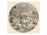Making Hay in July While the Sun Shines Giclee Print by Hans Bol