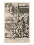 Zimri Ablaze Giclee Print by P.p. Bouche