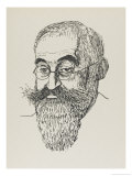 Lucien Pissarro Artist and Printer Son of Camille Pissarro Giclée-Druck von Powys Evans