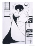 The Toilette of Salome Lámina giclée por Aubrey Beardsley The Toilette of Salome Lámina giclée por Aubrey Beardsley