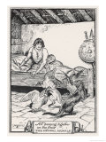 The Son of Cuchulain and the Helpful Animals Lámina giclée por H.m. Brock