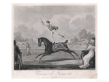 Laurent Franconi Performs in Paris Giclee Print by Debucourt 