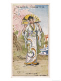 Yum-Yum Ward of Ko-Ko One of the Three Little Maids from School Stampa giclée di H.m. Brock Yum-Yum Ward of Ko-Ko One of the Three Little Maids from School Stampa giclée di H.m. Brock