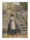 Olivia and the Letter Giclee Print by Eleanor Fortescue Brickdale