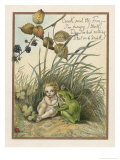 Croak Said the Frog Giclee-trykk av Eleanor Vere Boyle Croak Said the Frog Giclee-trykk av Eleanor Vere Boyle