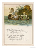 I Saw Three Ships Come Sailing by on New Year's Day in the Morning Giclee-trykk av Eleanor Vere Boyle I Saw Three Ships Come Sailing by on New Year's Day in the Morning Giclee-trykk av Eleanor Vere Boyle