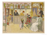 Watch and Clock Making Inside a Watch and Clockmaker's Shop Giclee-trykk av Francis Bedford Watch and Clock Making Inside a Watch and Clockmaker's Shop Giclee-trykk av Francis Bedford