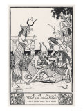 Isis Learns the True Name of the Sun God Ra Lámina giclée por H.m. Brock