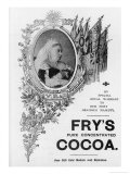 An Advertisement for Fry's Cocoa to Celebrate Queen Victoria's Diamond Jubilee reproduction procédé giclée par Oswald Fitch