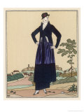 Elegant Tailor-Made Costume by Worth Giclee Print by Bernard Boutet De Monvel