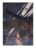 At the Outbreak of War the Role of the Aeroplane was Uncertain Giclee Print by John Bryan