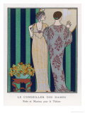 High-Waisted Clinging Gown Giclée-Druck von Georges Barbier