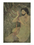 Pururavas a Man Giclee Print by Khitindra Nath Mazumdar
