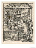 Medicines While You Wait Giclee Print by Jos Amman