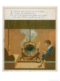 Little Jack Horner Sits in a Corner Eating His Christmas Pie Giclee Print by Edward Hamilton Bell