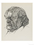 Augustine Birrell Critic and Writer Giclée-Druck von Powys Evans