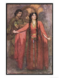 Macbeth, Act II Scene II: Give Me the Daggers Giclee Print by G. Demain
