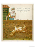 There was an Old Woman Sat Spinning Giclee Print by Edward Hamilton Bell
