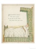 Pleasant Dreams and Sweet Repose if You Lie on Your Back You Won't Hurt Your Nose Giclee Print by Edward Hamilton Bell Pleasant Dreams and Sweet Repose if You Lie on Your Back You Won't Hurt Your Nose Giclee Print by Edward Hamilton Bell