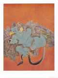 Garuda the Eagle Who Became Vishnu's Mount Giclee-trykk av Nanda Lal Bose Garuda the Eagle Who Became Vishnu's Mount Giclee-trykk av Nanda Lal Bose