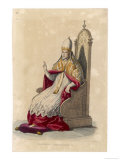 Pope Silvester II (Gebert) French Pope Giclee Print by Allais 