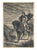 Caesar Crosses Rubicon Giclee Print by Sanesi 