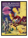 Inhabitants of Mercury Giclee Print by Frank R. Paul