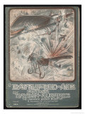 Battle in Mid-Air Giclee-trykk av Frank M. Barton