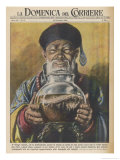 Traditional "Cure-All" from China, Black Tea Giclee Print by Walter Molini