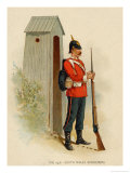 Member of the 24th South Wales Borderers Giclee Print by Charles Simpson