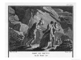 After Being Defeated by the Triumvirate at Philippi Brutus Kills Himself by Running Giclee Print by Augustyn Mirys
