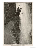 Sidney Paget - The Final Problem the Death of Sherlock Holmes - Giclee Baskı