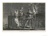 The Spanish Armada Lighting the Beacons to Signal the Alarm Reproduction procédé giclée par W.h. Overend