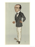 Max Beerbohm English Critic and Caricaturist reproduction procédé giclée par Sickert 
