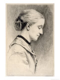 Juliana Horatia Ewing Writer Giclee Print by George Reid