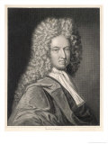 Daniel Defoe Writer reproduction procédé giclée par Michael van der Gucht