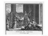 The Capitol is Dedicated to Jupiter Minerva and Juno Giclee Print by Augustyn Mirys