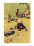 Pirates Disputing Who Shall be Captain Giclee Print by Howard Pyle