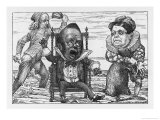 The Banker Goes Mad with Fright Giclee Print by Henry Holiday