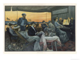 Passengers on a Nile Steamer Giclee Print by Georges Scott